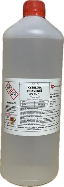 Kyselina mravenčí 65% - 1 L